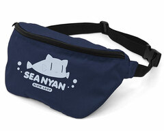 Slow Loop Sea Nyan Sling Backpack /NAVY