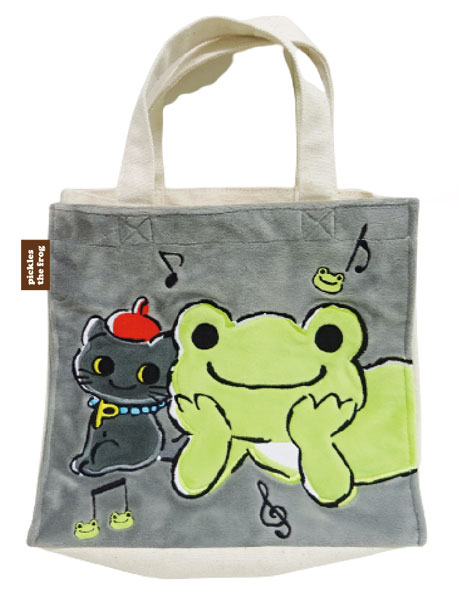 Pickles the Frog Art Box Tote Bag