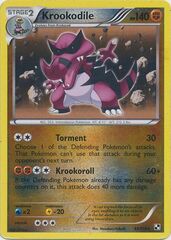 Krookodile - 65/114 - Holo Rare - Reverse Holo