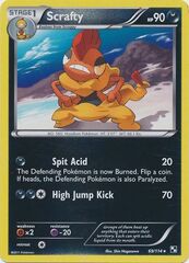 Scrafty - 69/114 - Rare - Reverse Holo