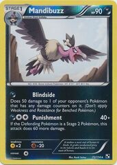 Mandibuzz - 73/114 - Rare - Reverse Holo