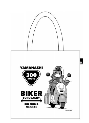 Yuru Camp ROOTOTE Collaboration BIKER Tote Bag Rin