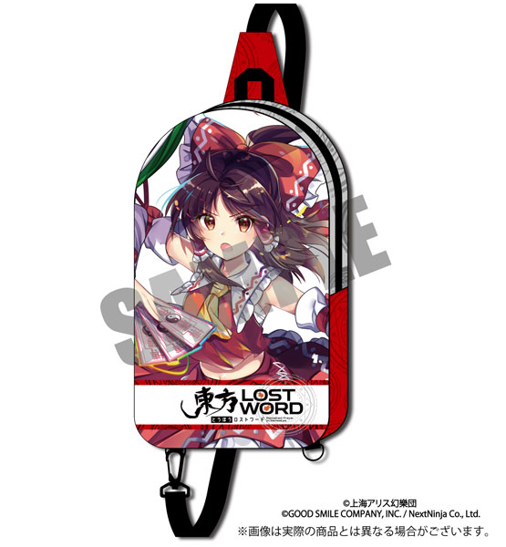 Touhou LostWord Sling Backpack 1 Reimu Hakurei