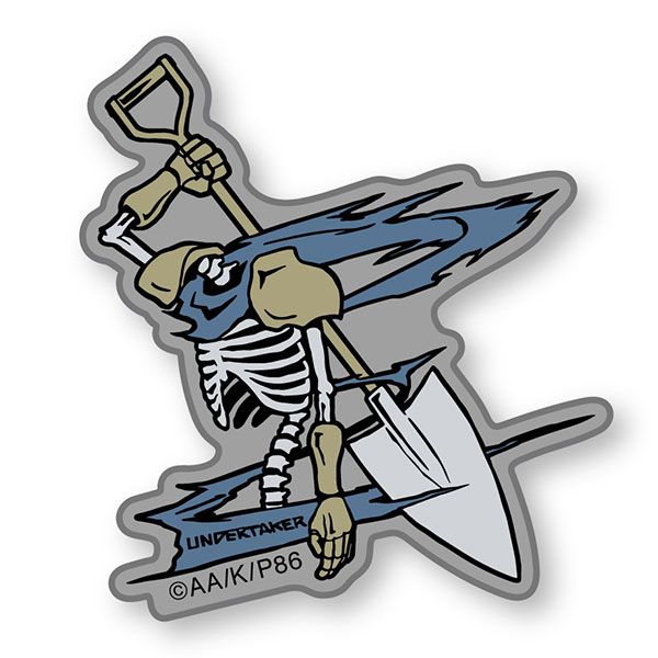 86 -Eighty Six- Undertaker Patch (Removable)