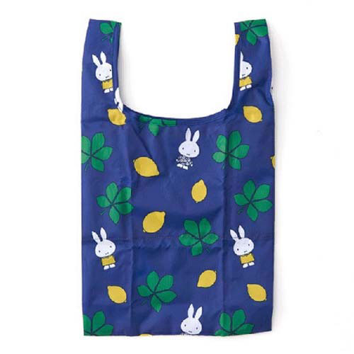 Miffy Shopping Bag SS LEMON/NAVY