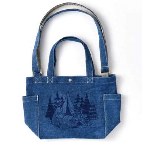 Moomin Denim Shoulder Bag Camp