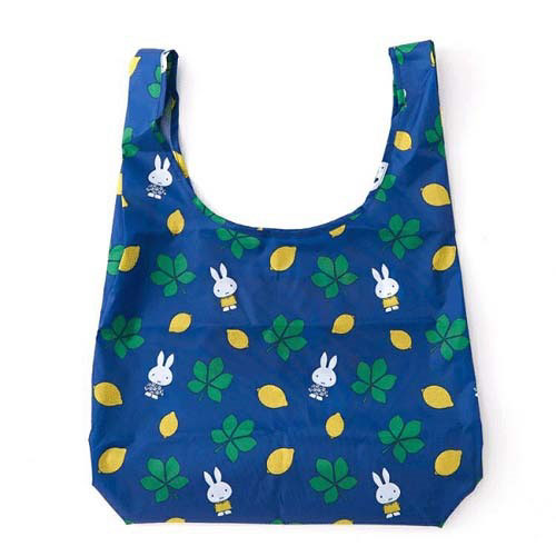 Miffy Shopping Bag M LEMON/NAVY