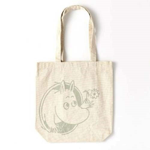 Moomin Organic Tote Bag M Flower