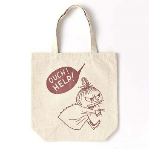 Moomin Organic Tote Bag M HELP
