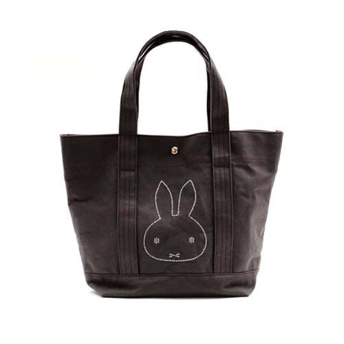Miffy Stone Tote Bag S Gray