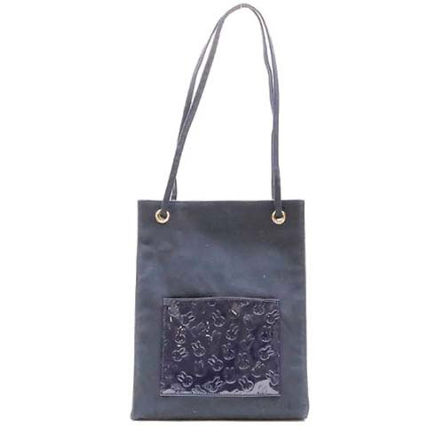 Miffy Enamel Tote Bag Navy