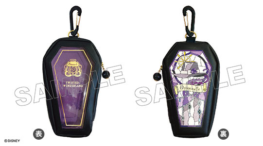 Disney Twisted Wonderland Pouch w/Carabiner Octavinelle