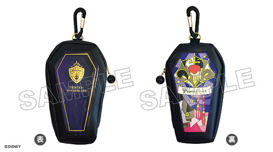 Disney Twisted Wonderland Pouch w/Carabiner Pomefiore