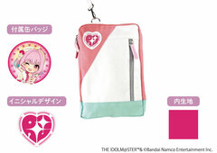 THE IDOLM@STER Cinderella Girls Canvas Sling Backpack Riamu Yumemi