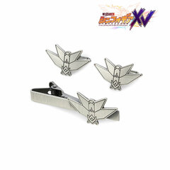 Senki Zesshou Symphogear XV Mic Unit Necktie Pin & Cuffs Buttons