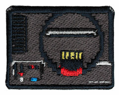 Sega Hardware 2way Embroidery Patch [Megadrive]