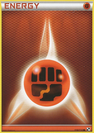 Fighting Energy - 110/114 - Common - Reverse Holo