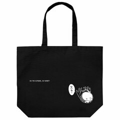 So I'm a Spider, So What? Large Tote Bag /BLACK