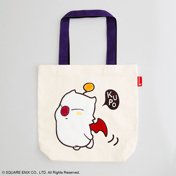 Final Fantasy Series Fuwafuwa Tote Bag [Moogle]
