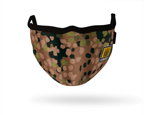 Fashion Mask Pea Pattern Camouflage