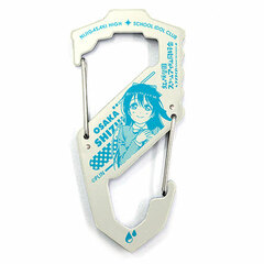 Love Live! Nijigasaki High School Idol Club Shizuku Osaka Carabiner S-shaped/WHITE