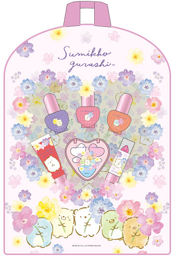 Sumikko Gurashi Backpack Makup Set Pink