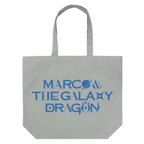 Marco & Galaxy Dragon Large Tote Bag /GRAY