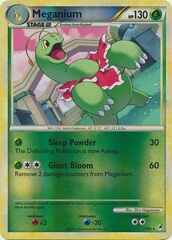 Meganium - 27/95 - Rare - Reverse Holo