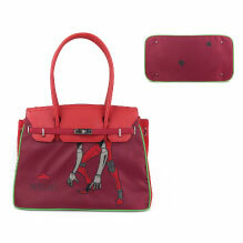 mis zapatos x RADIO EVA Boston Bag L RD