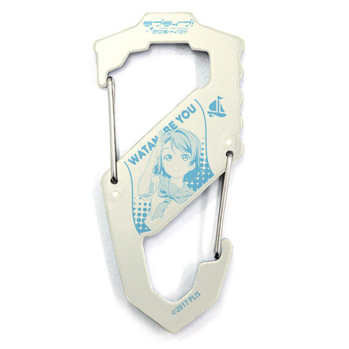 Love Live! Sunshine!! You Watanabe Carabiner S-shaped/WHITE