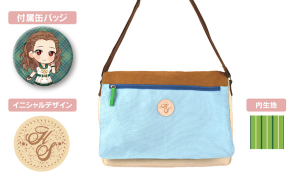 THE IDOLM@STER Cinderella Girls Canvas Shoulder Bag Hiromi Seki