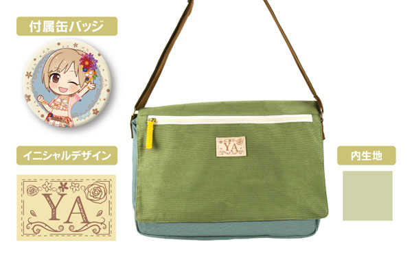 THE IDOLM@STER Cinderella Girls Canvas Shoulder Bag Yumi Aiba