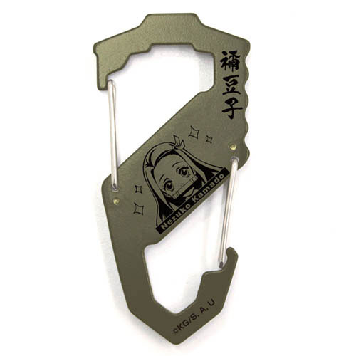 Demon Slayer: Kimetsu no Yaiba Nezuko Kamado Carabiner S-shaped/MOSS