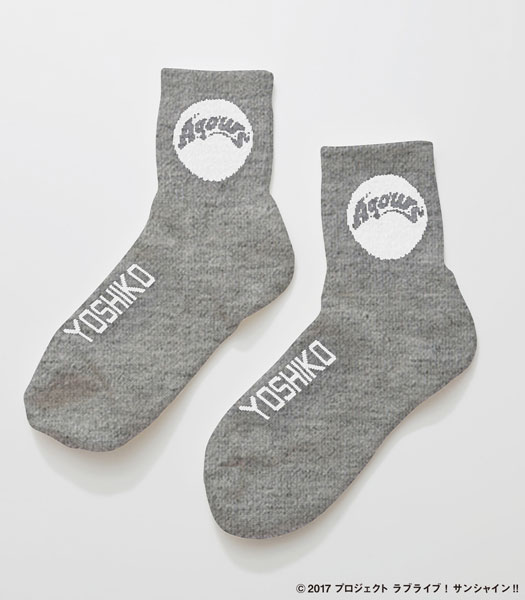Love Live! Sunshine!! Aqours Member Socks GRY Unisex FREE