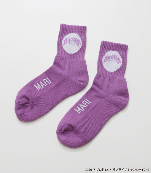Love Live! Sunshine!! Aqours Member Socks PUR Unisex FREE