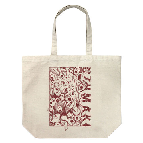 Uzumaki Large Tote Bag /NATURAL