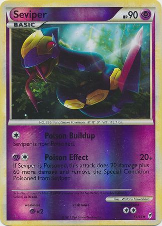 Seviper - 51/95 - Uncommon - Reverse Holo