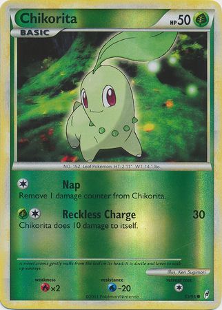 Chikorita - 53/95 - Common - Reverse Holo