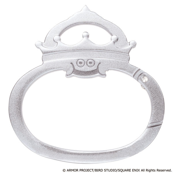 Dragon Quest Smile Slime Carabiner Metal King