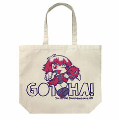 Yu-Gi-Oh! Duel Monsters GX Gaccha! Large Tote Bag /NATURAL