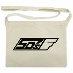 Yu-Gi-Oh! 5D's Team 5D's Logo Musette Bag /NATURAL