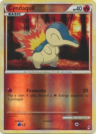 Cyndaquil Reverse outlet Holo