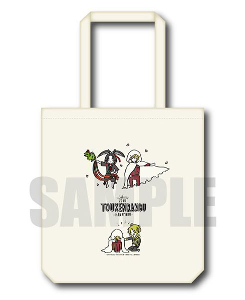 Zoku Touken Ranbu Hanamaru Tote Bag Yamanbagiri, Shishio, Kogarasumaru