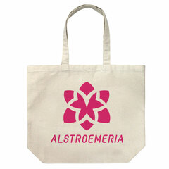 THE IDOLM@STER SHINY COLORS Alstroemeria Large Tote Bag /NATURAL