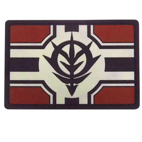 Mobile Suit Gundam Zeon Principality Army PVC Patch