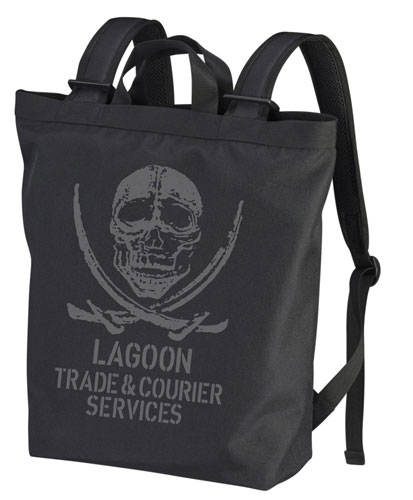 Black Lagoon Lagoon Shoukai 2way Backpack /BLACK