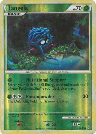 Tangela - 72/95 - Common - Reverse Holo