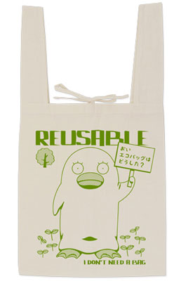 Gintama Season 4 - Elizabeth Eco Bag / NATURAL