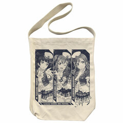 Love Live! Sunshine!! (School Festival) - Yoshiko, Hanamaru, Ruby Shoulder Tote Bag / Natural