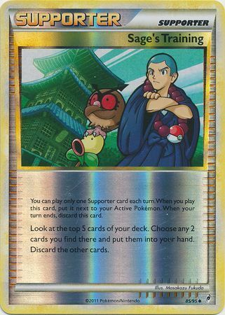 Sages Training - 85/95 - Uncommon - Reverse Holo